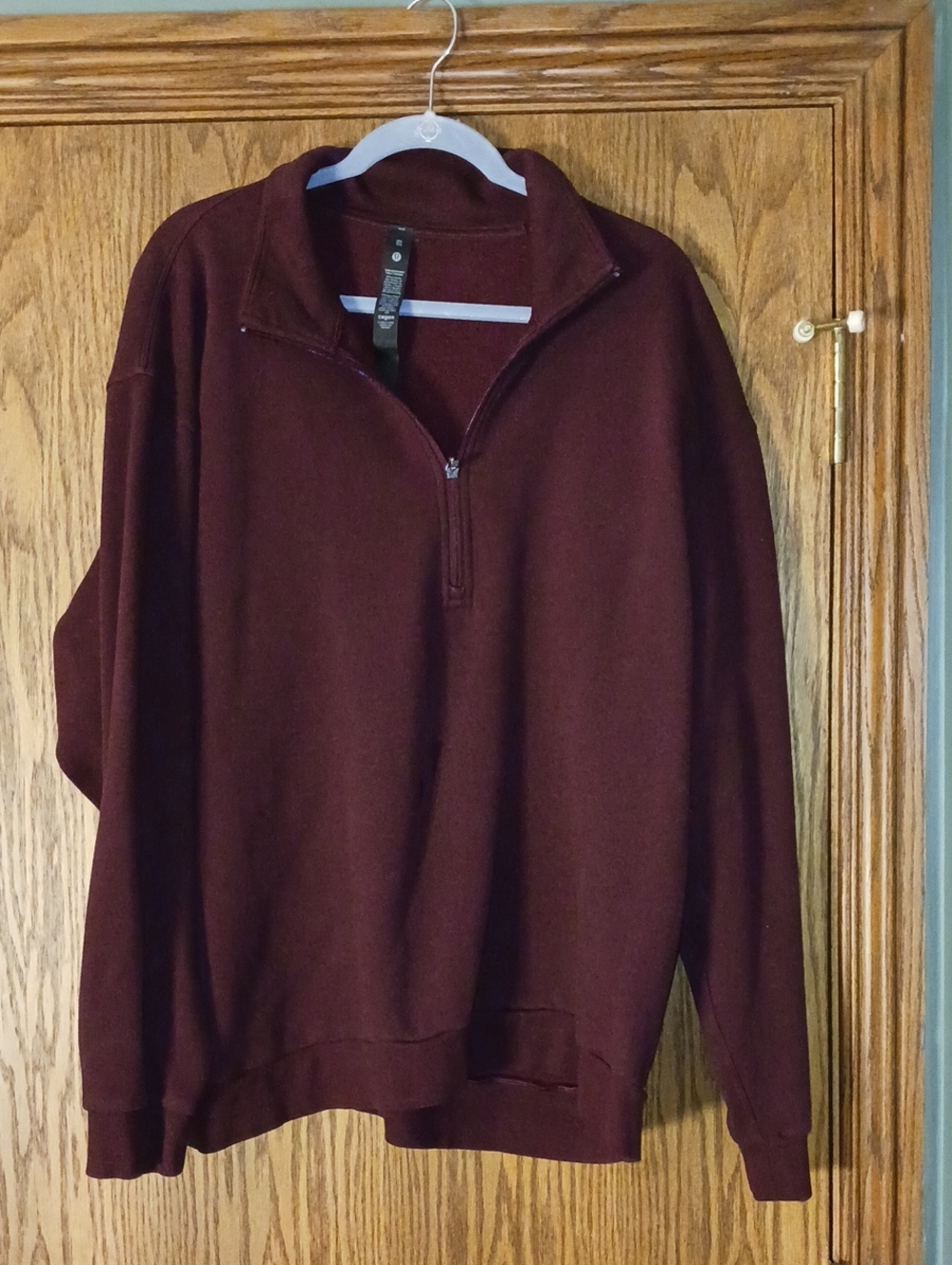 Women's Lululemon 1/4 Zip High Neck Pullover Sweatshirt